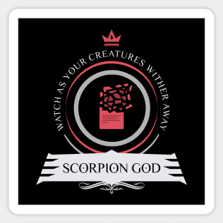 The Scorpion God EDH - Magic the Gathering Sticker